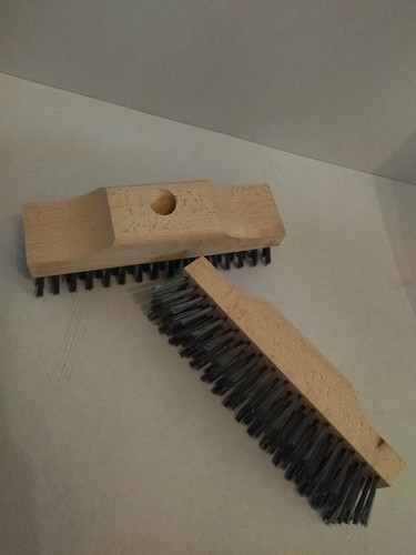 Drahtbesen schrubber holz - drahtbesen,