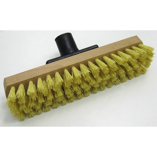 Schrubber aus holz mit harten - schrubber,